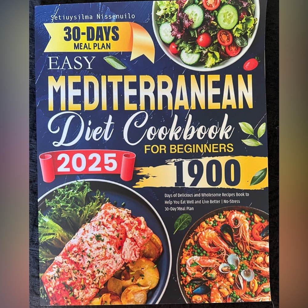 Easy Mediterranean Diet Cookbook for Beginners